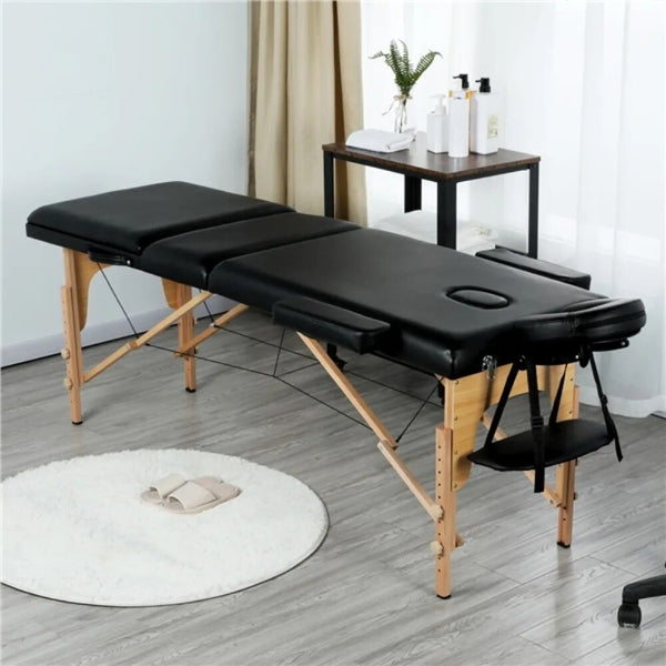 Portable Folding Massage Table with Headrest