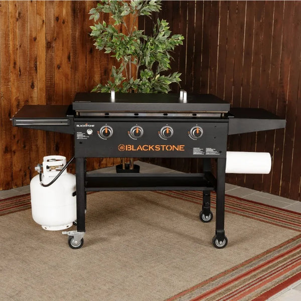 Blackstone 4-Burner 36-inch Griddle Cooking Station with Hard Cover
